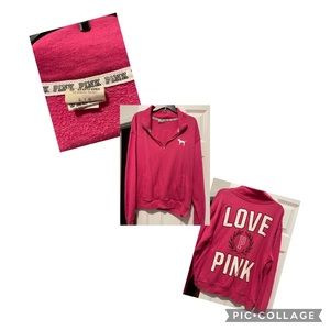 VS PINK light weight pullover
